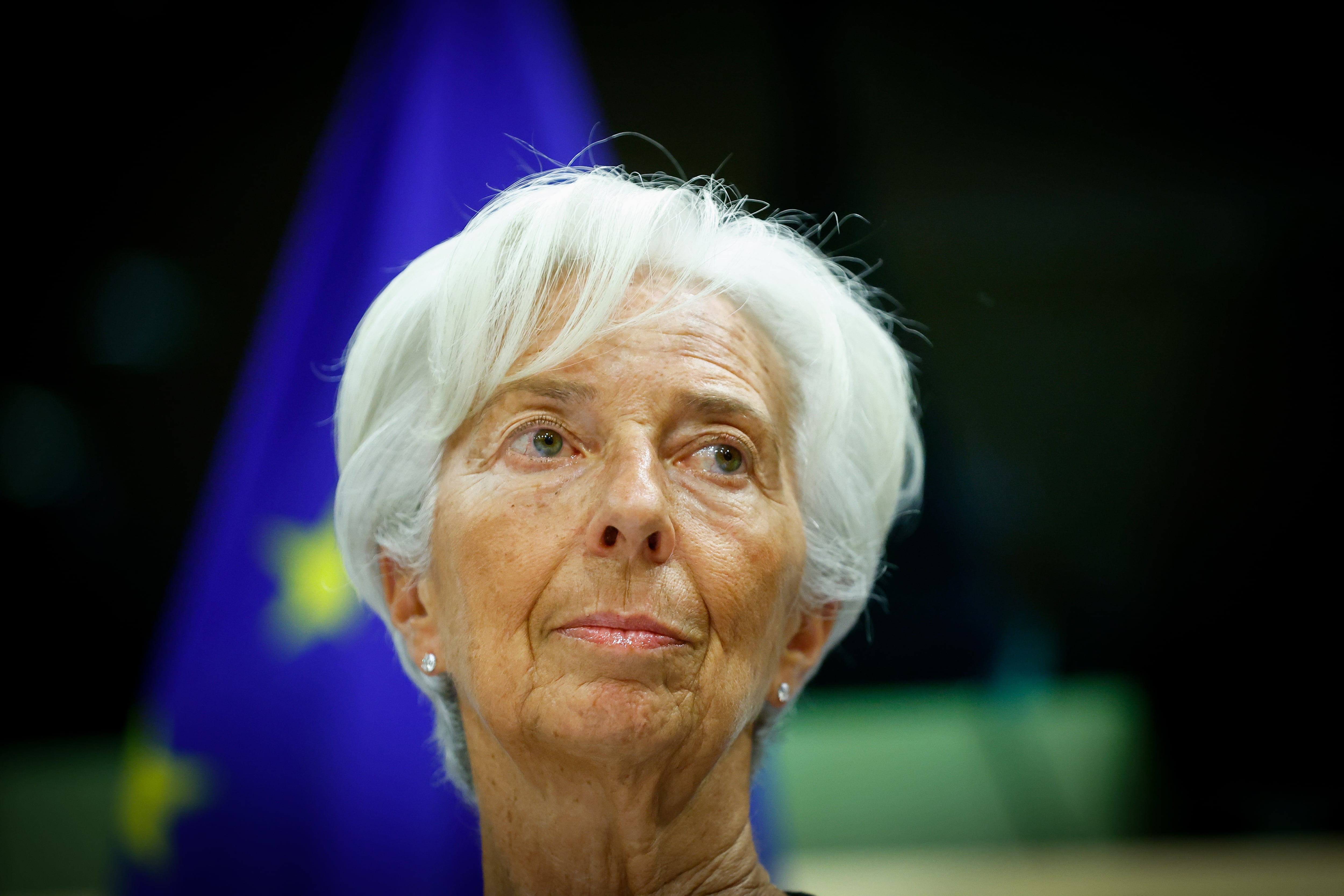 La presidenta del BCE, Christine Lagarde.