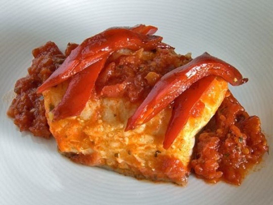 Bacalao con tomate