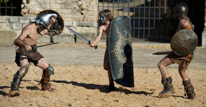 El último capítulo de la quinta temporada nos depara una lucha de gladiadores