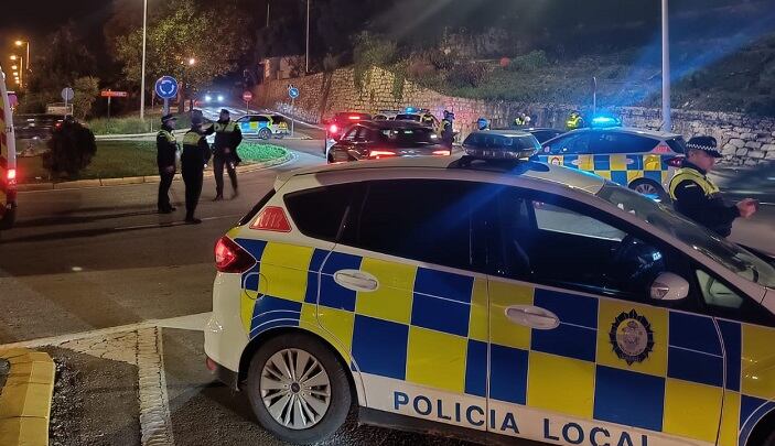 Controles de la Policía en Algeciras