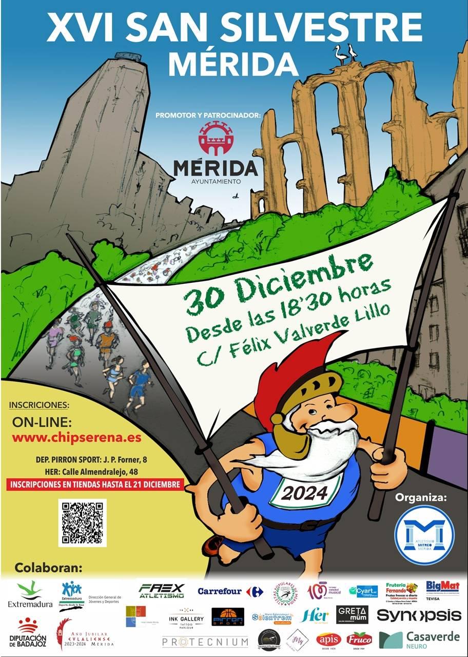 CARTEL XVI SAN SILVESTRE DE MÉRIDA