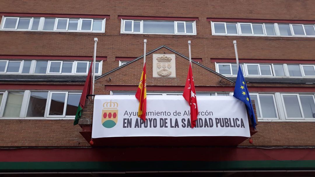 Fachada del Ayuntamiento de Alcorcón