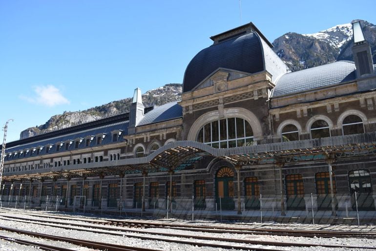 Imagen de archivo de la estación de Canfranc