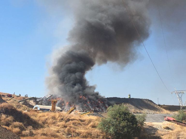 Incendio de la planta de RECICOR