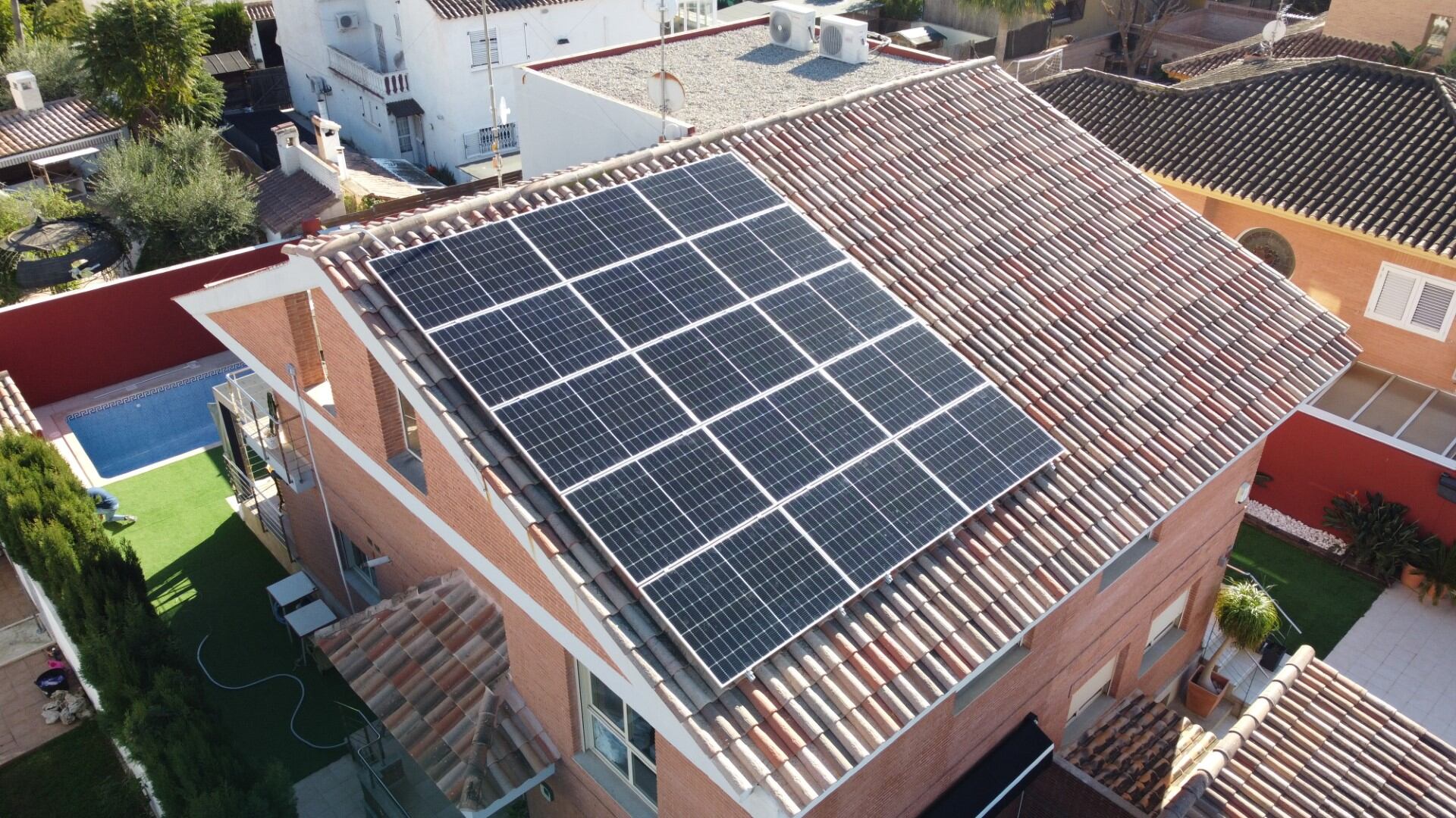 Instalación de placas solares en viviendas particulares