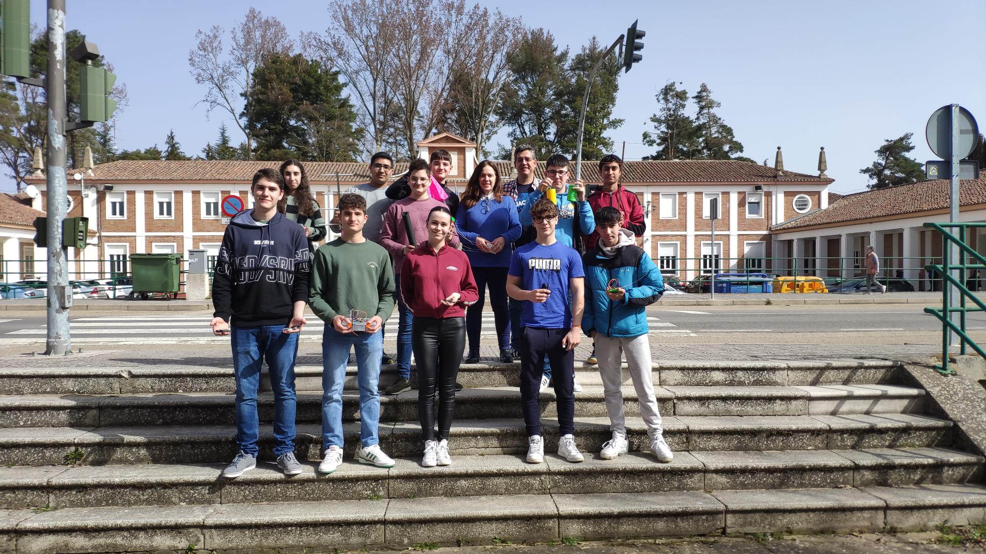 El instituto Condes de Saldaña participa en una competición propuesta por la Agencia Espacial Europea cuya final se celebra en Herrera