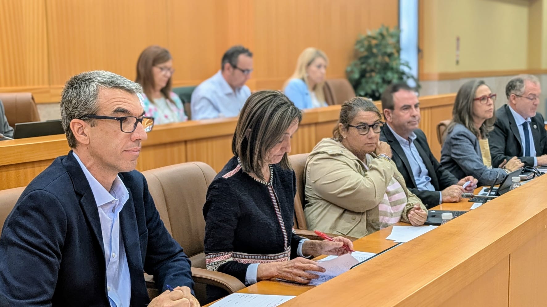 Grupo Municipal Socialista en el Pleno de Talavera