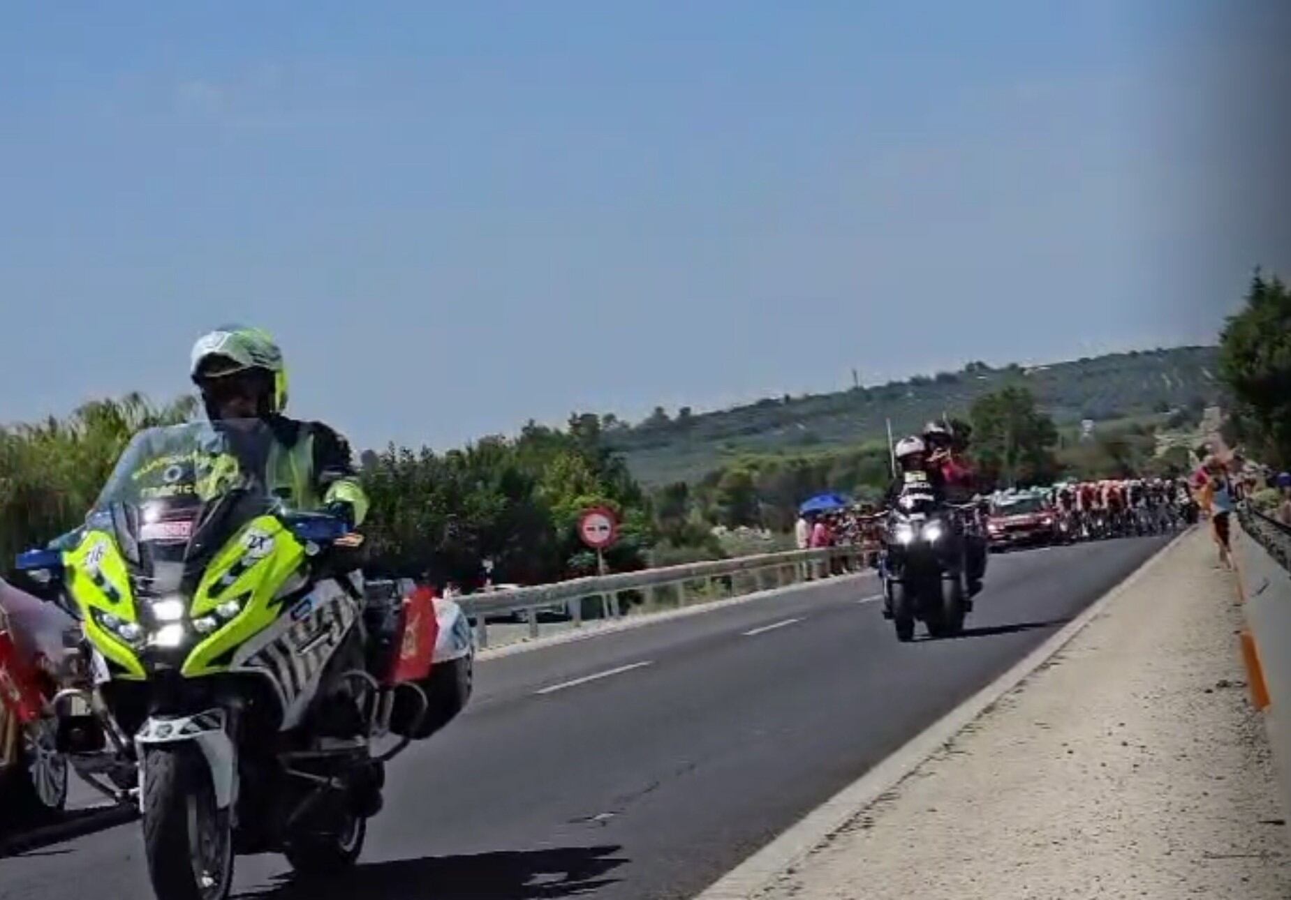 Octava etapa de La Vuelta Ciclista en Jaén.