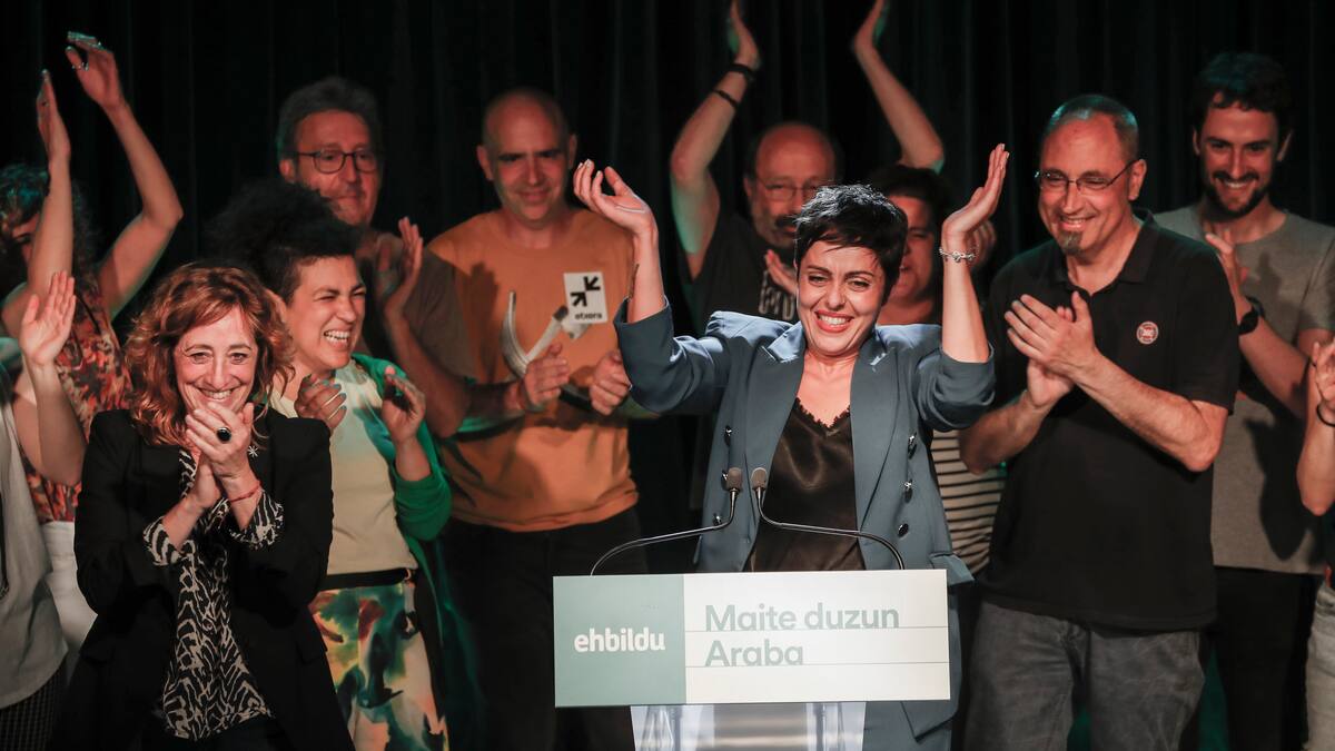 Resultado de las elecciones municipales y forales en Vitoria y Álava 2023: EH Bildu gana las elecciones en Vitoria y el PNV se hunde a la cuarta posición