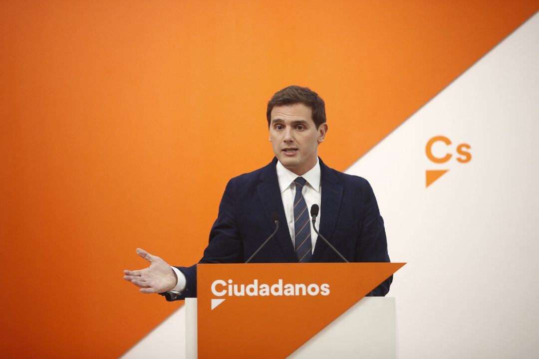 Imagen de archivo del líder de Ciudadanos, Albert Rivera