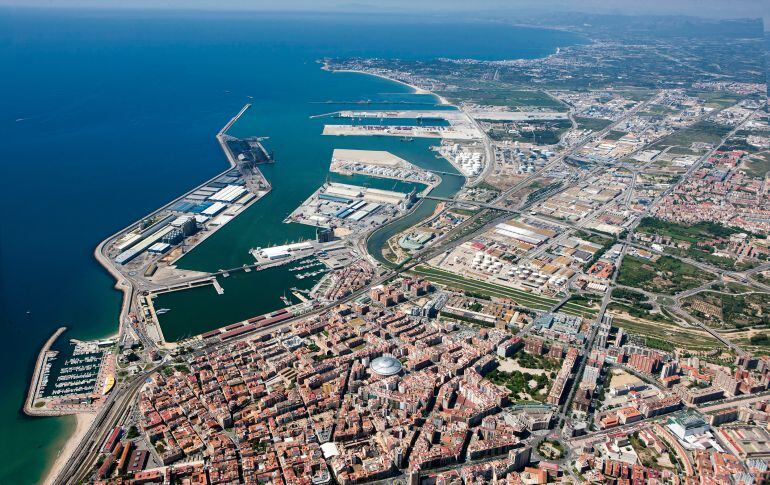 Vista aèrea del Port.