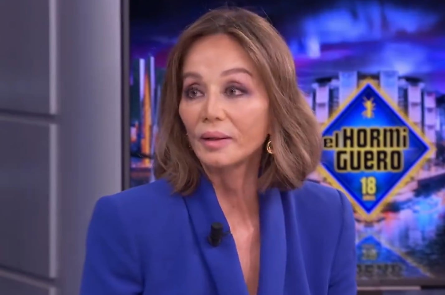 Isabel Preysler, en el plató de &#039;El Hormiguero&#039; .