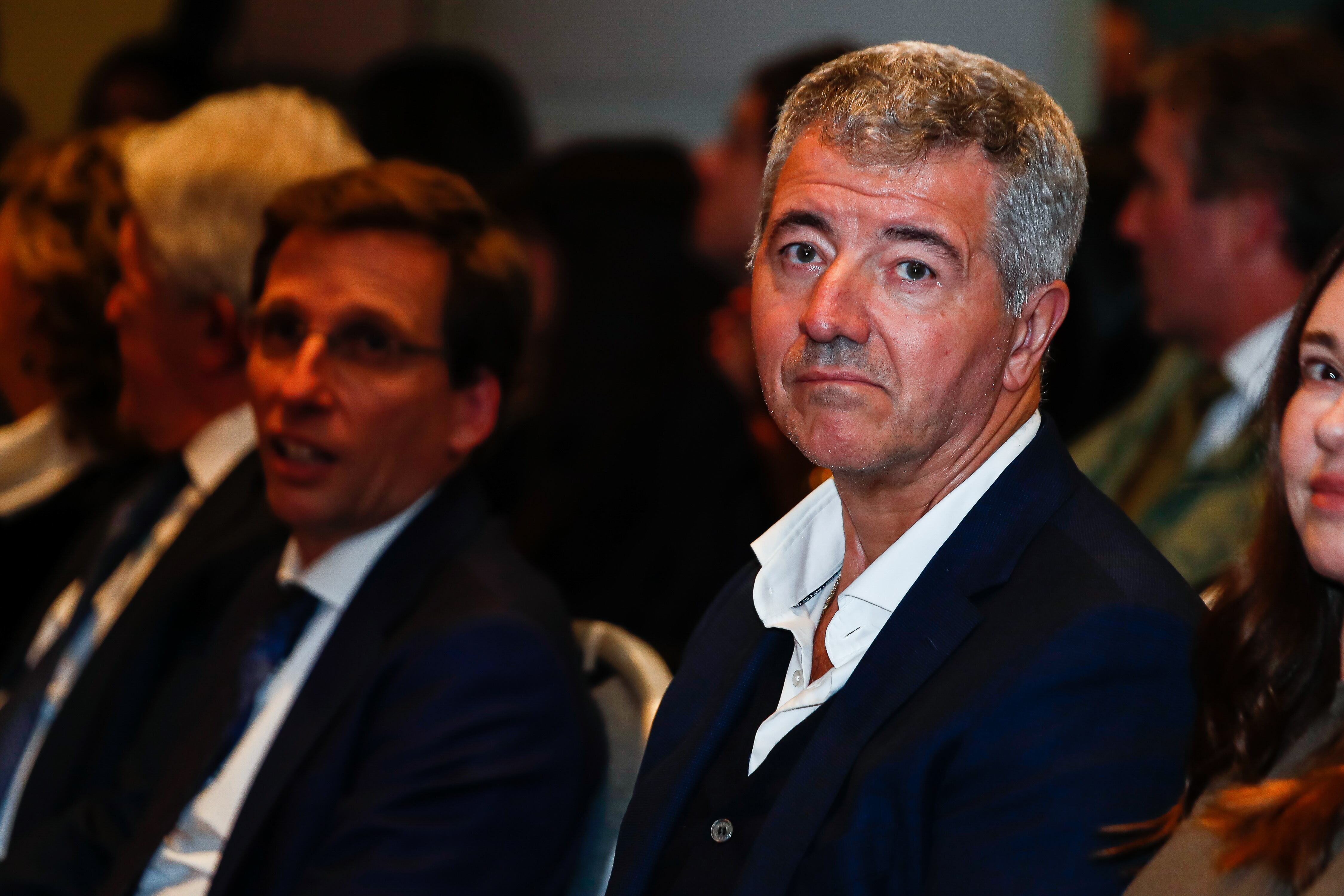 Miguel Ángel Gil Marín, en la presentación de un libro de Enrique Cerezo, presidente del Atlético de Madrid. (Photo By Irina R. Hipolito/Europa Press via Getty Images)