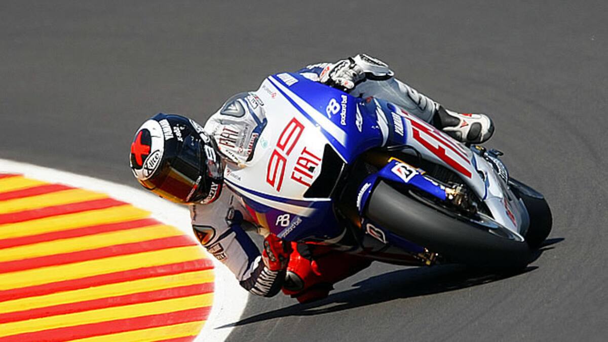 Jorge Lorenzo consigue la 'pole' en el GP de Italia