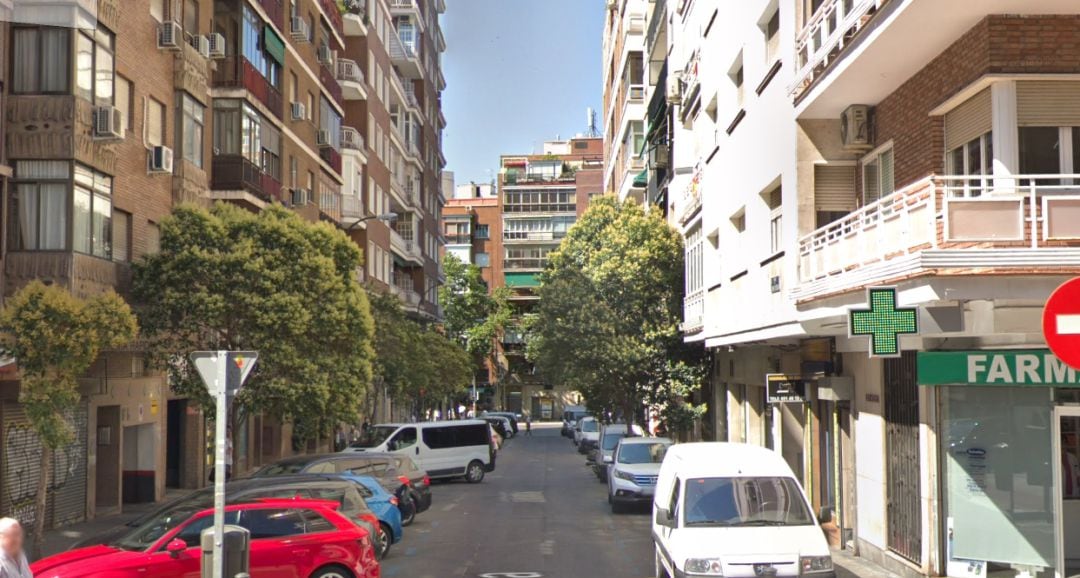 Calle Alonso Heredia, donde vivía la mujer fallecida