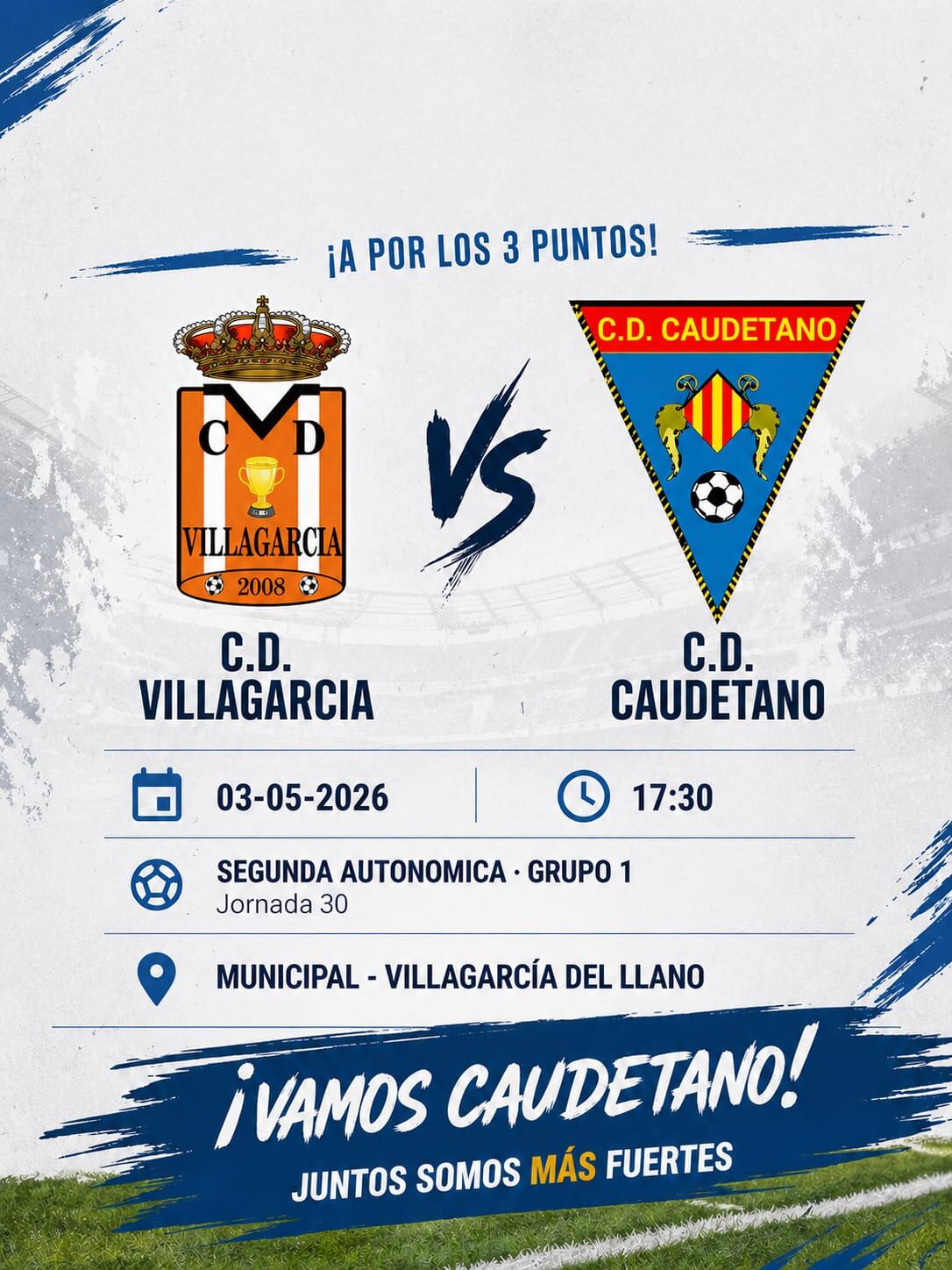 Cartel del partido