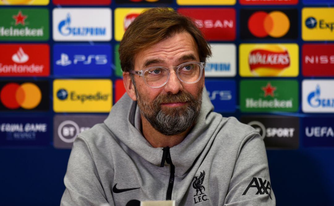 Jurgen Klopp, durante la rueda de prensa. 