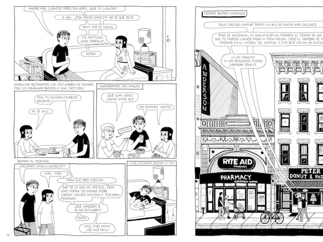 Páginas de 'Los incorregibles', de Julia Wertz