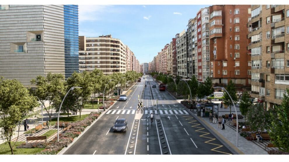 Así lucirá la Avenida de Navarra tras ser reformada