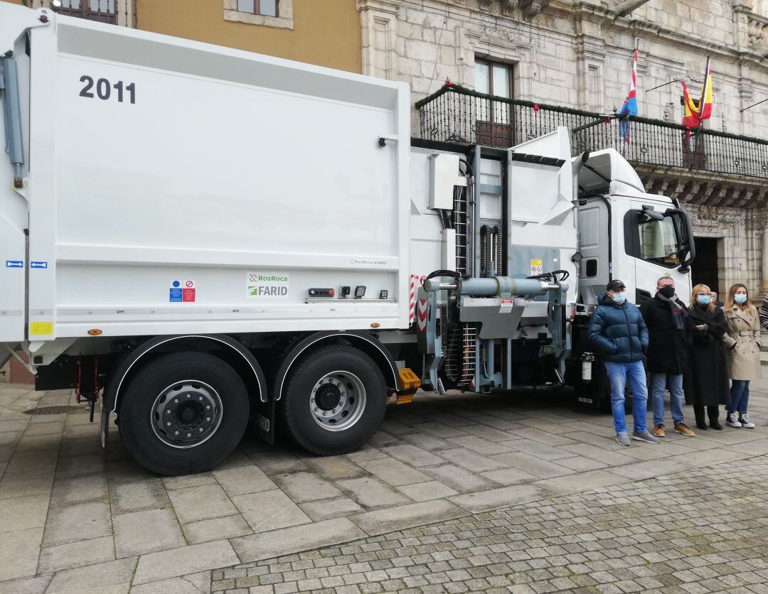 Nuevo camión de basura en Ponferrada