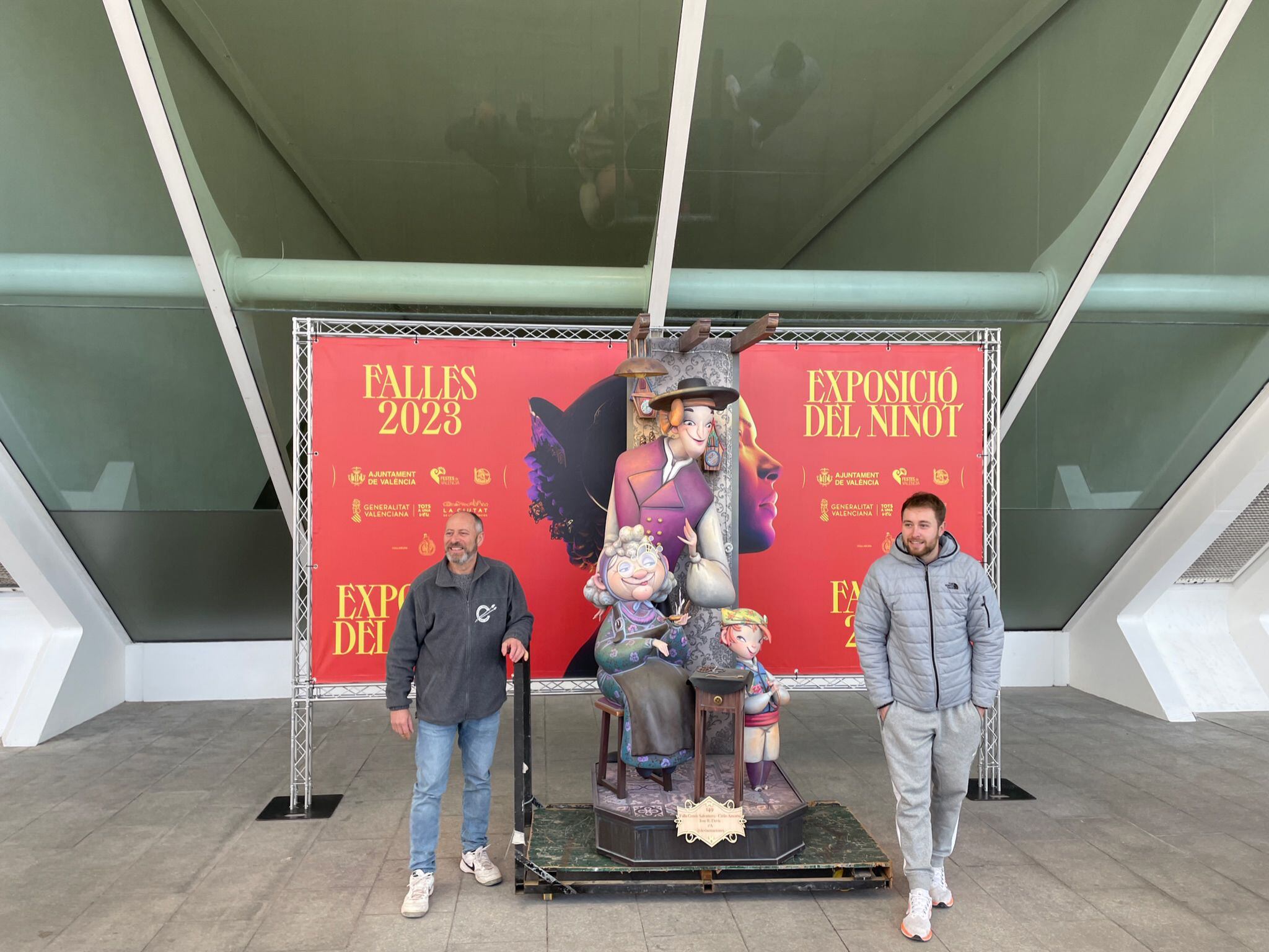 Llegan los primeros ninots a la Exposició del Ninot 2023