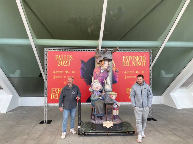 Llegan los primeros ninots a la Exposició del Ninot 2023