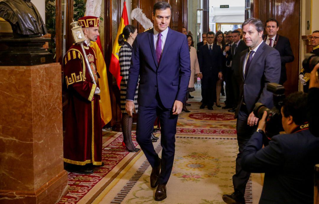 El presidente del Gobierno, Pedro Sánchez.