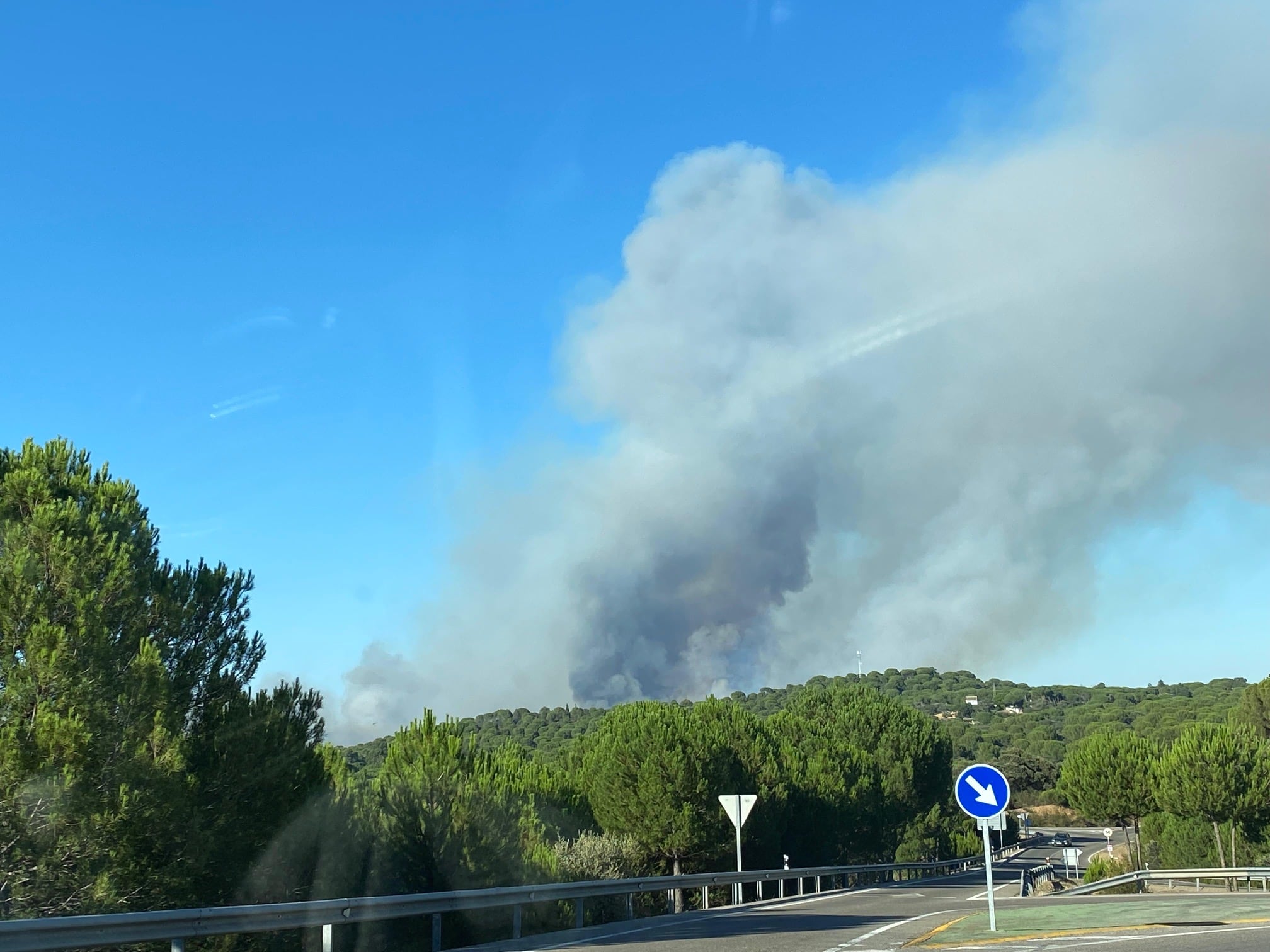 Incendio en Cerro Muriano (Ángel Muñoz)