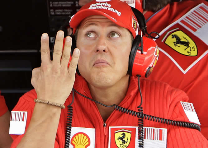 Michael Schumacher renunció a sustituir a Massa en Ferrari porque no se encontraba en forma