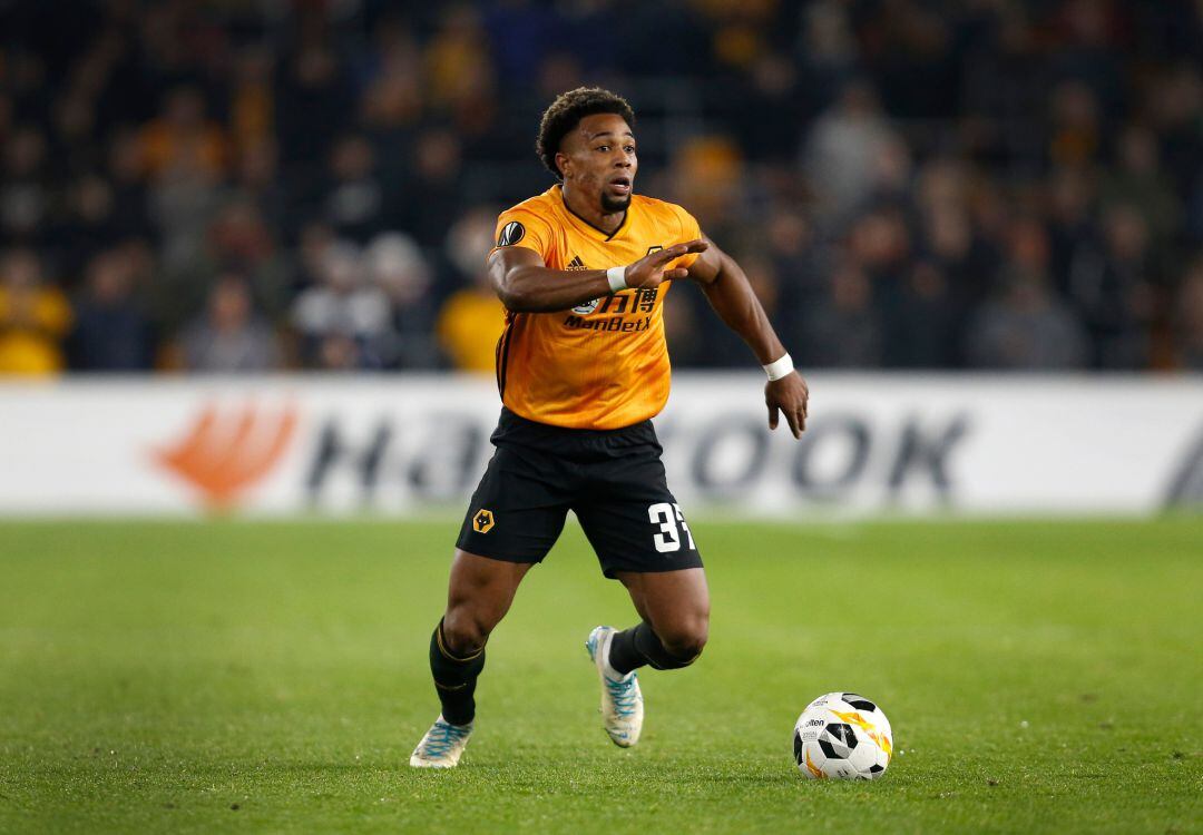 Adama Traoré, jugador del Wolverhampton, durante un partido