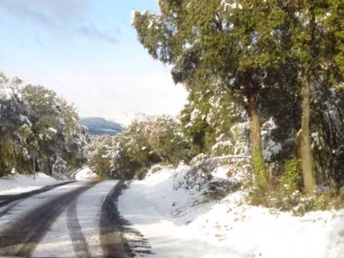 El Gobierno recomienda precaución en las carreteras ante el descenso de la cota de nieve