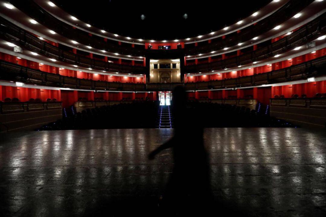 Imagen del Teatro Real vacío