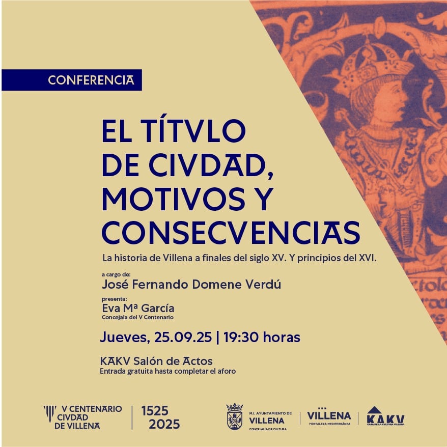 Cartel de la conferencia