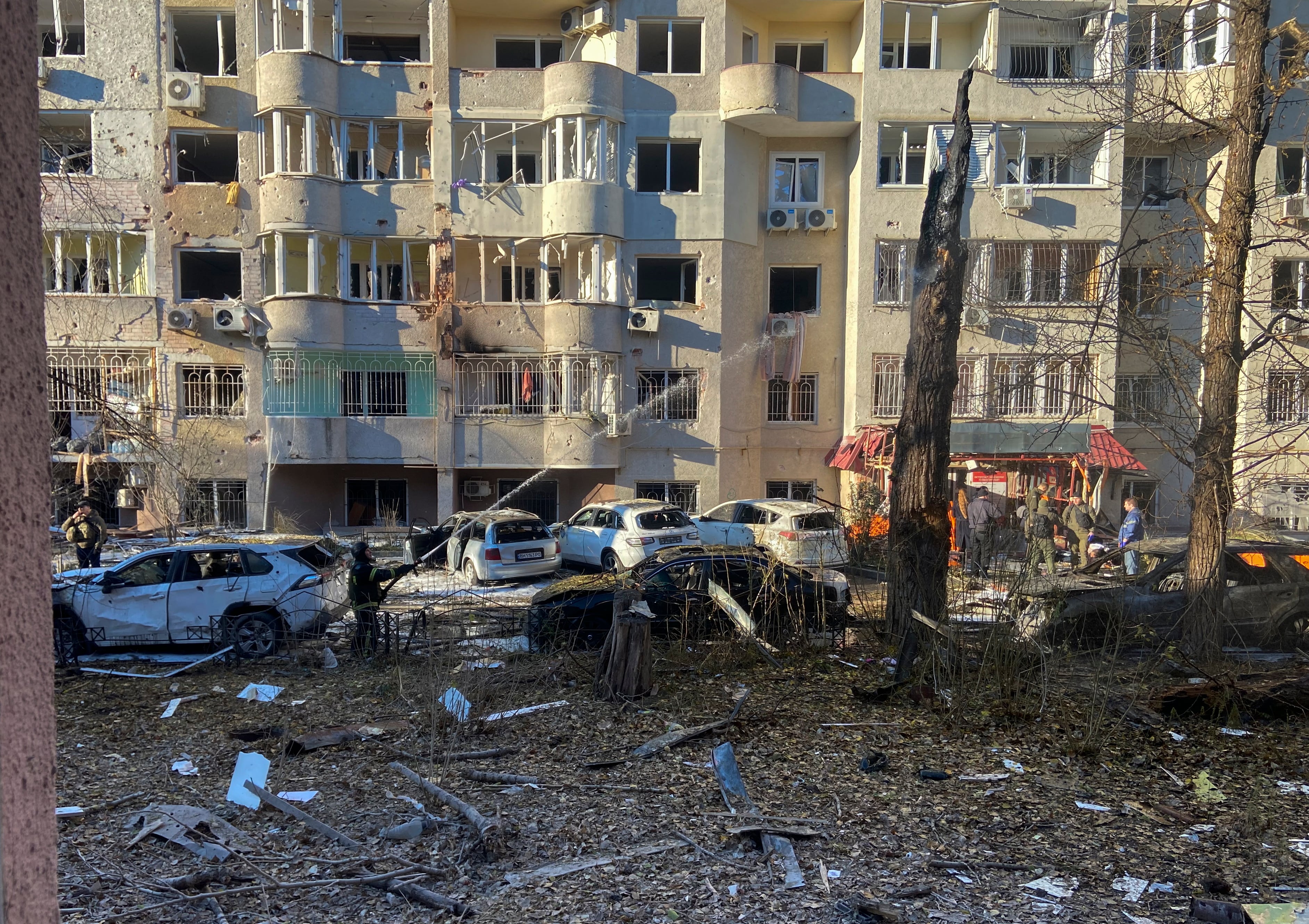 Ataque ruso en Odesa EFE/EPA/IGOR TKACHENKO