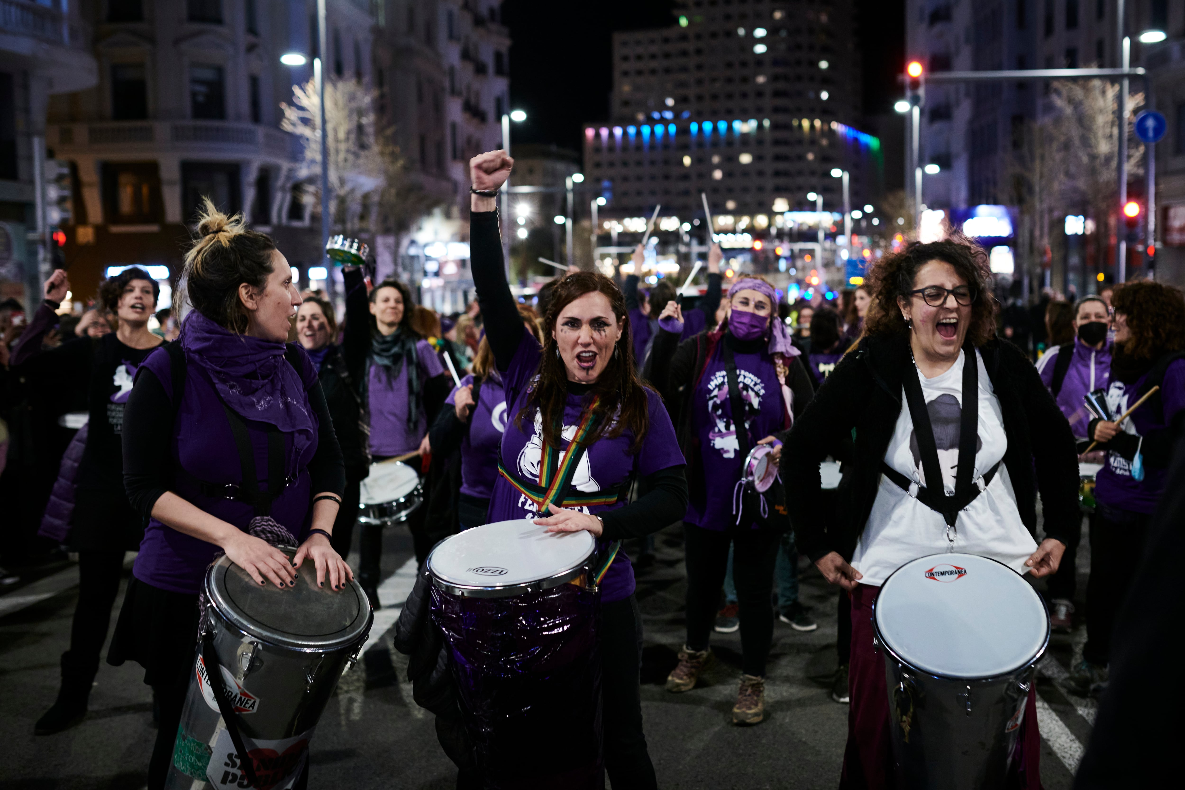 Manifestación del Movimiento Feminista de Madrid.