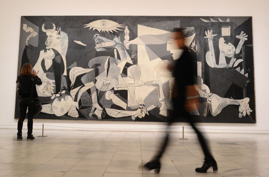 El cuadro &#039;Guernica&#039;, de Pablo Picasso, en el Museo Reina Sofía de Madrid