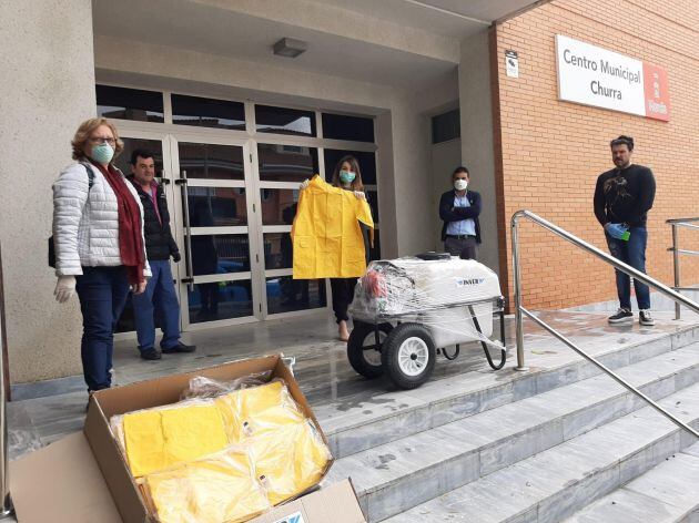 El Ayuntamiento recibe la donación de INVER