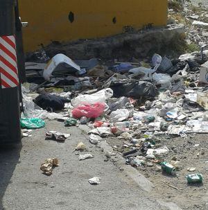 Zona del colegio público en Los pastores.