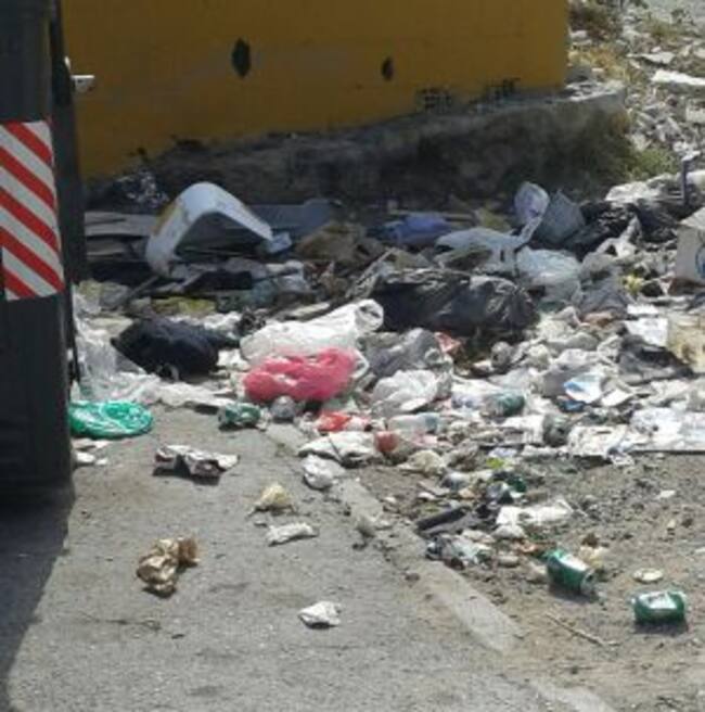 Zona del colegio público en Los pastores.