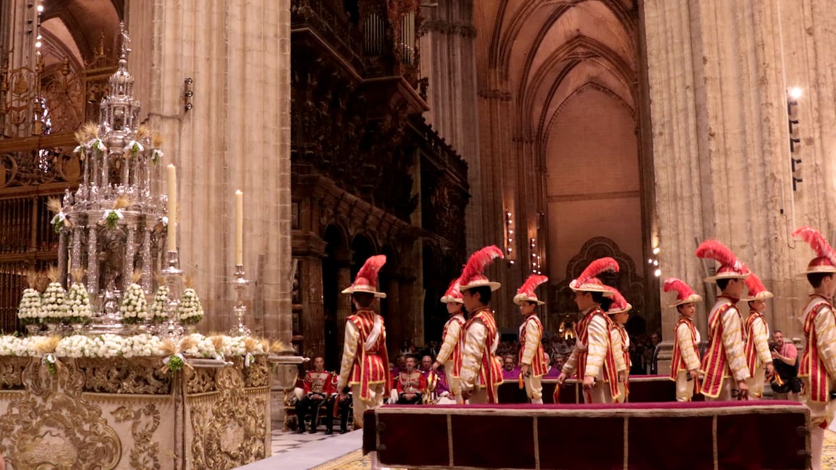 Todo preparado para la procesión del Corpus Christi en Sevilla pese a la probabilidad de lluvia