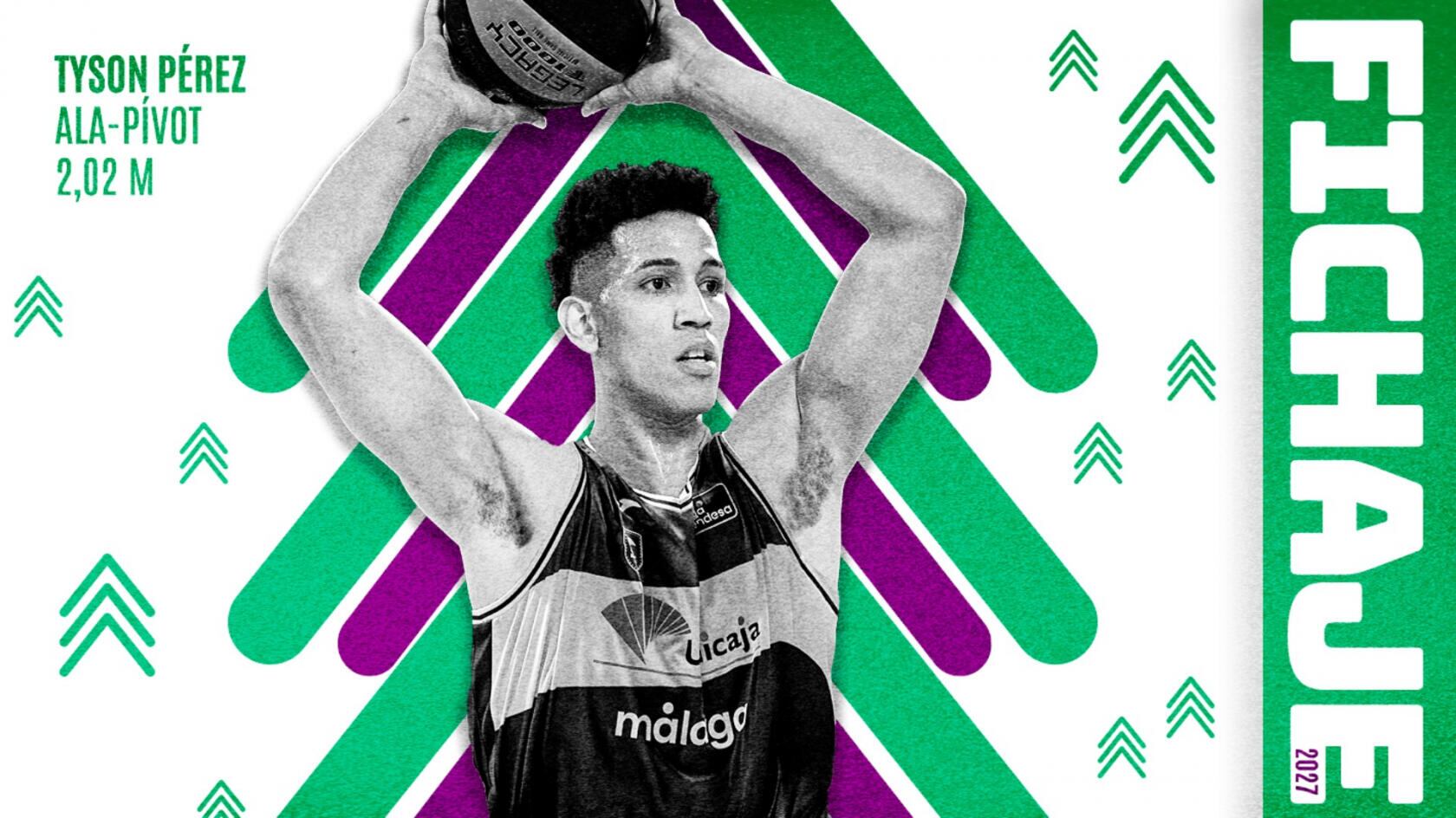 Así anunció el Unicaja el fichaje de Tyson Pérez