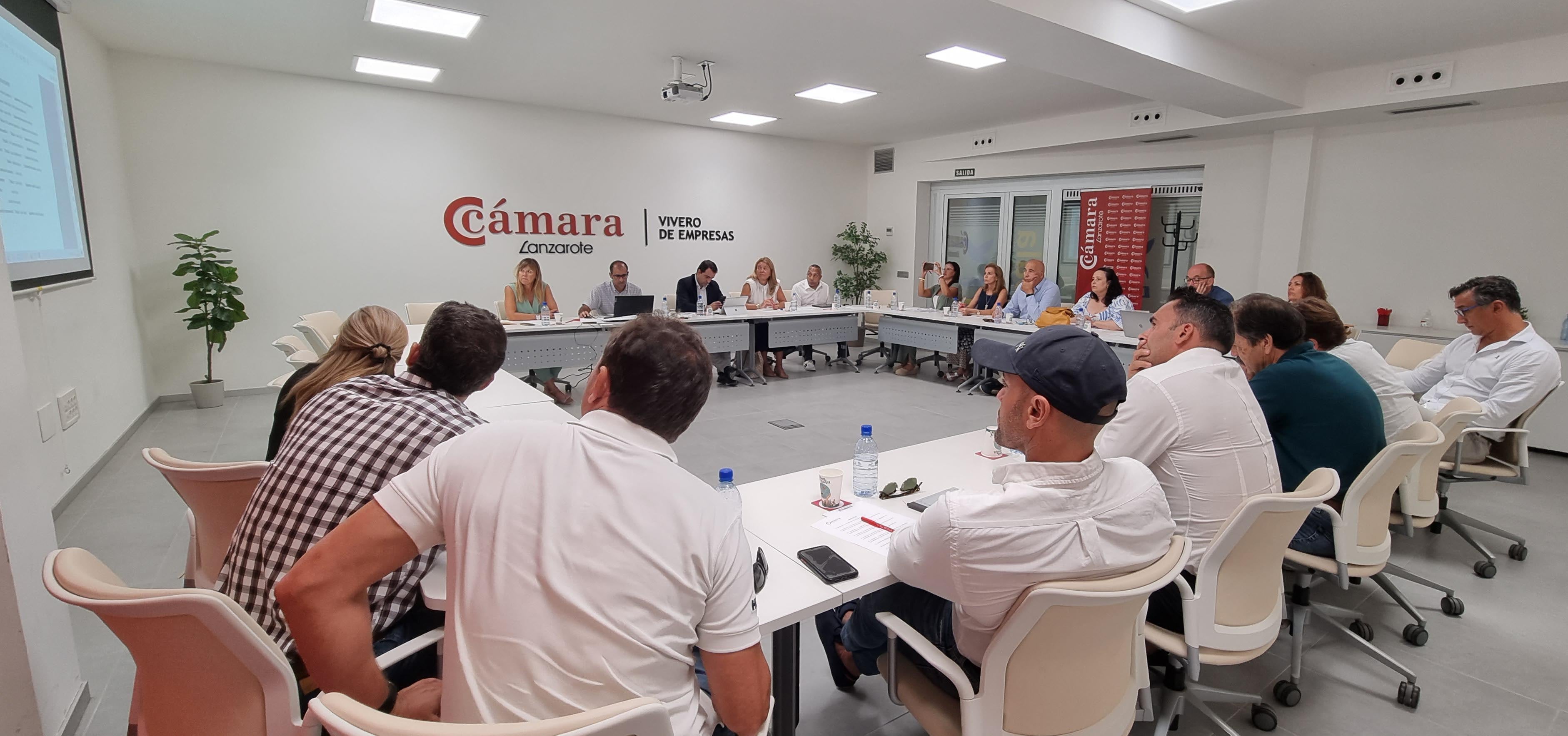 Pleno de la Cámara de Comercio de Lanzarote y La Graciosa.