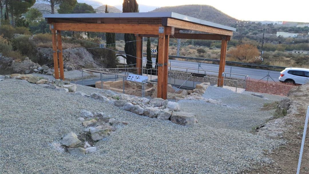 Mejoras de seguridad en el yaimiento de El Monastil de Elda