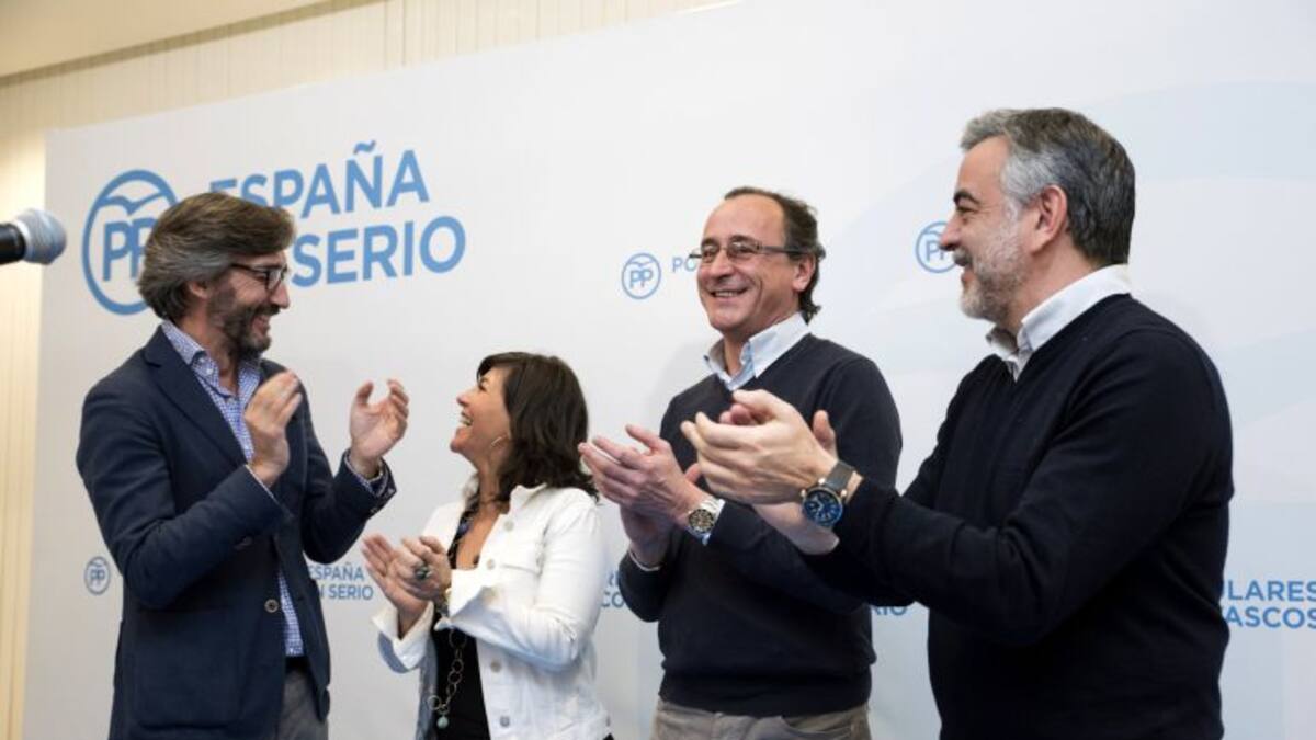 El PP, quinta fuerza en Euskadi