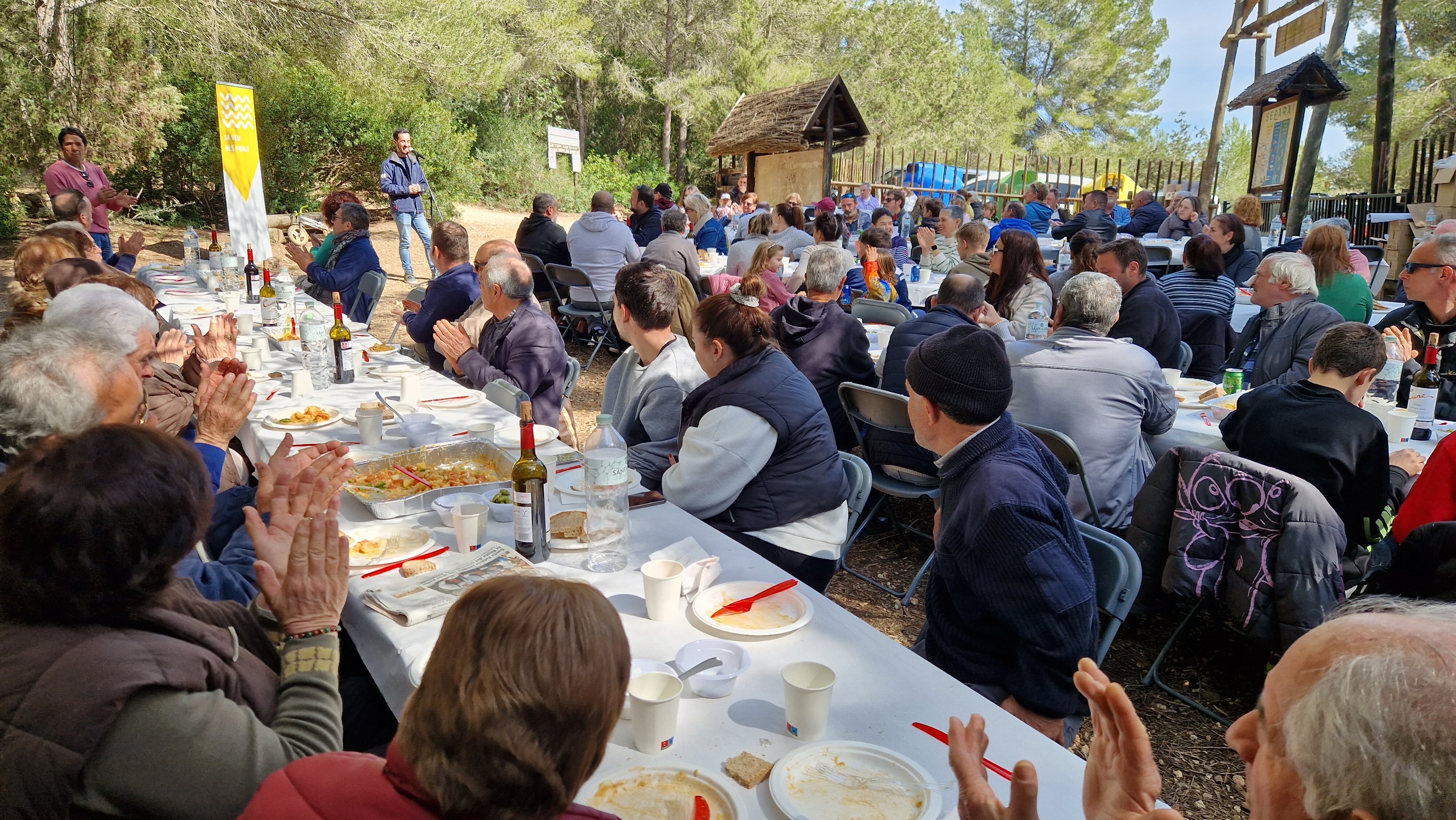Imagen del acto celebrado este domingo