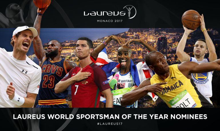 Los nominados al Premio Laureus a mejor deportista del año