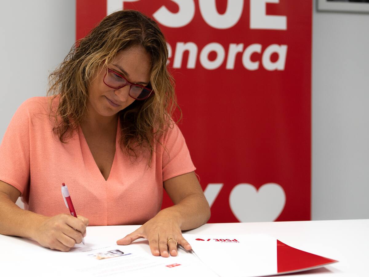 Susana Mora repetirá como candidata del PSOE al Consell de Menorca