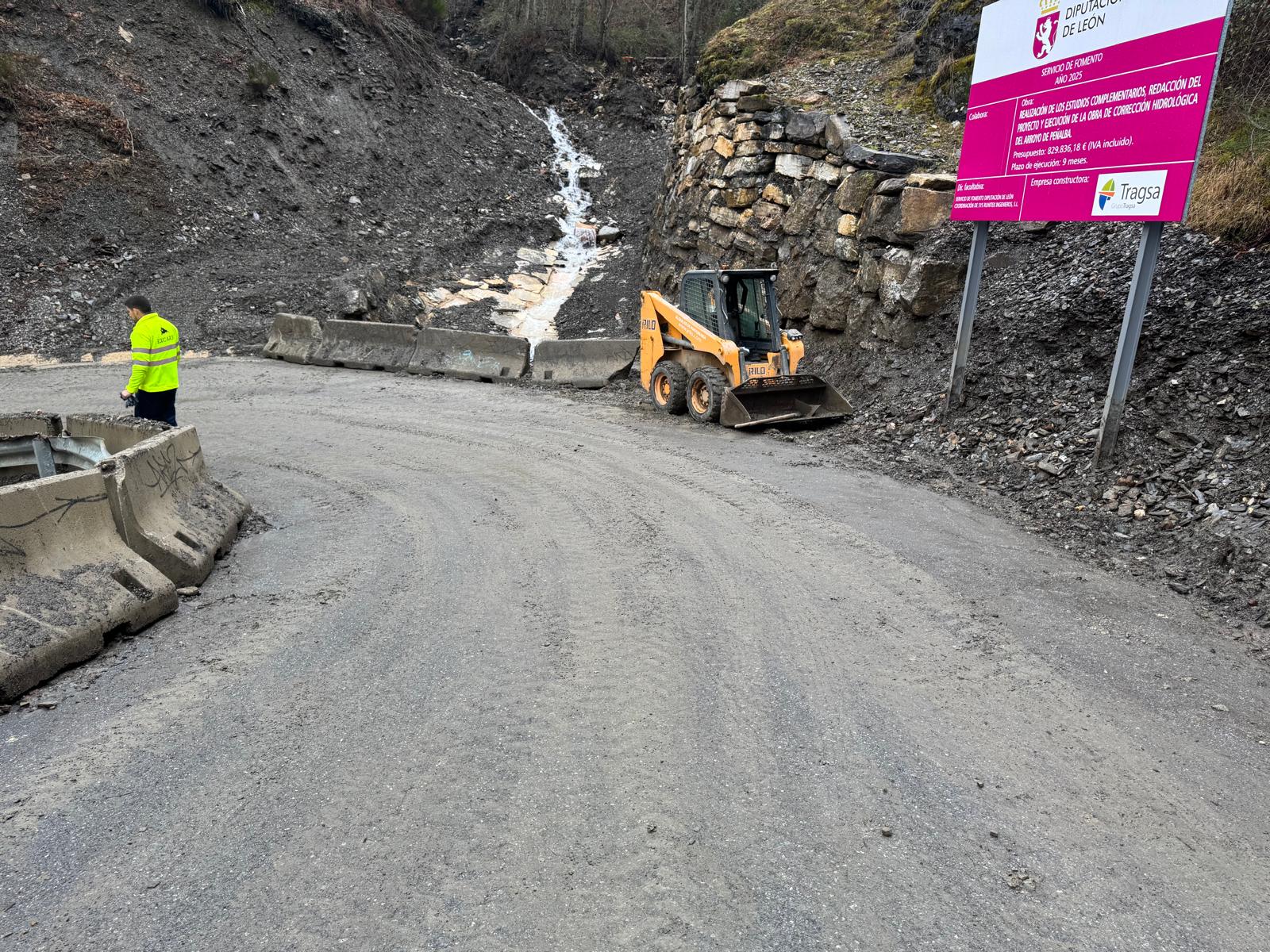 Reapertura carretera Peñalba