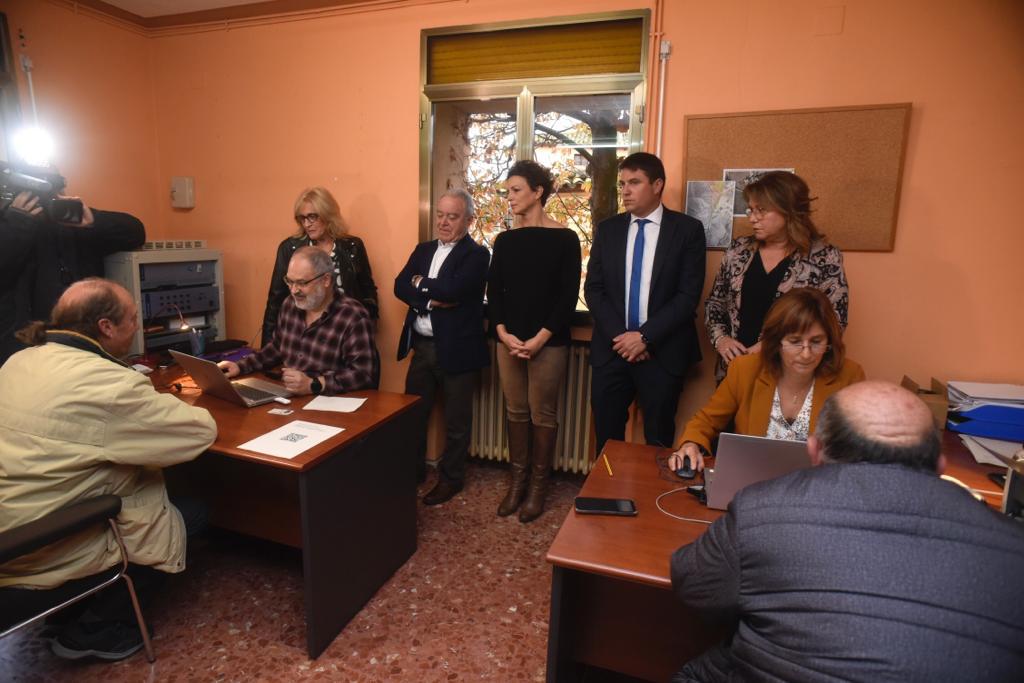 Silvia Salazar, Miguel Gracia, Miryam Álvarez, Antonio Biescas y Rosa Serrano / Javier Blasco