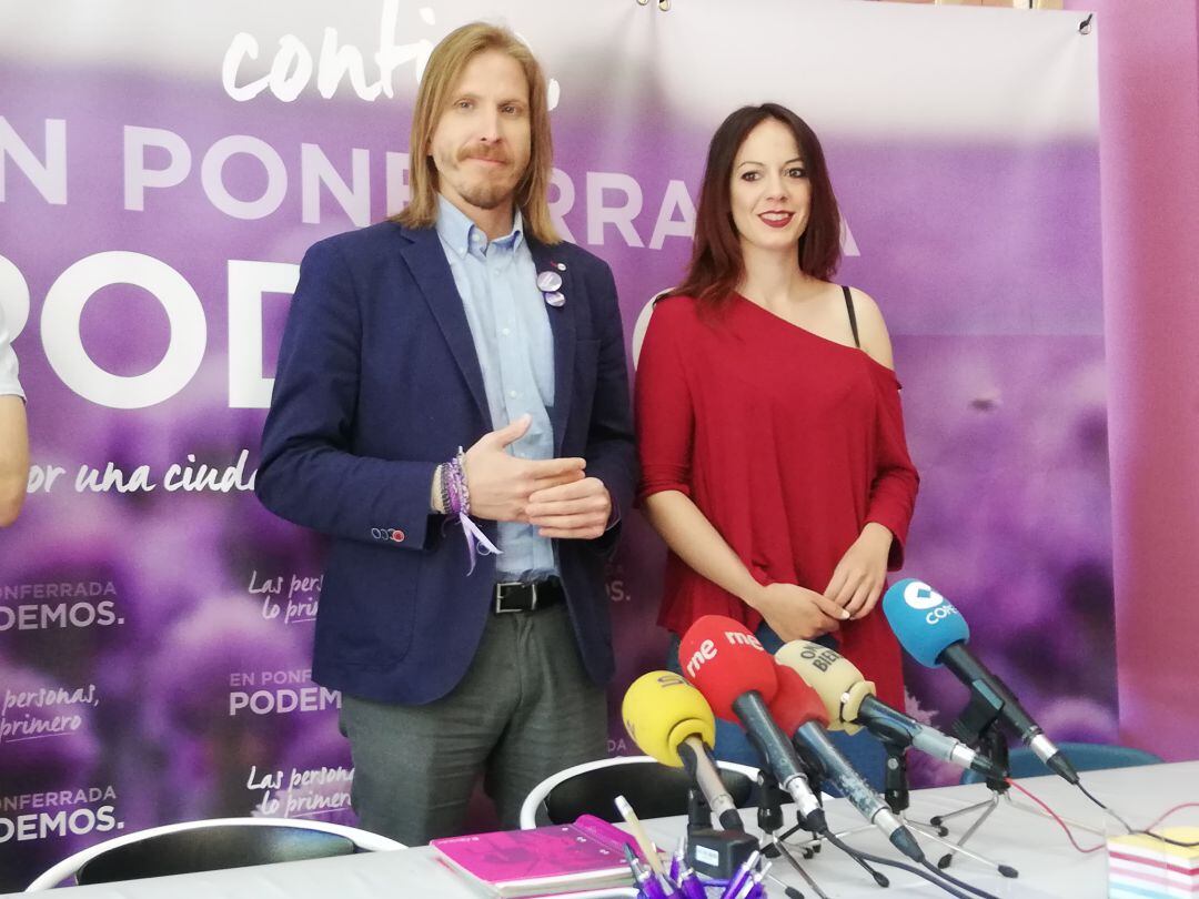 Candidatos de Podemos a la Junta y al ayuntamiento de Ponferrada